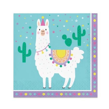 Lama Party Servietten